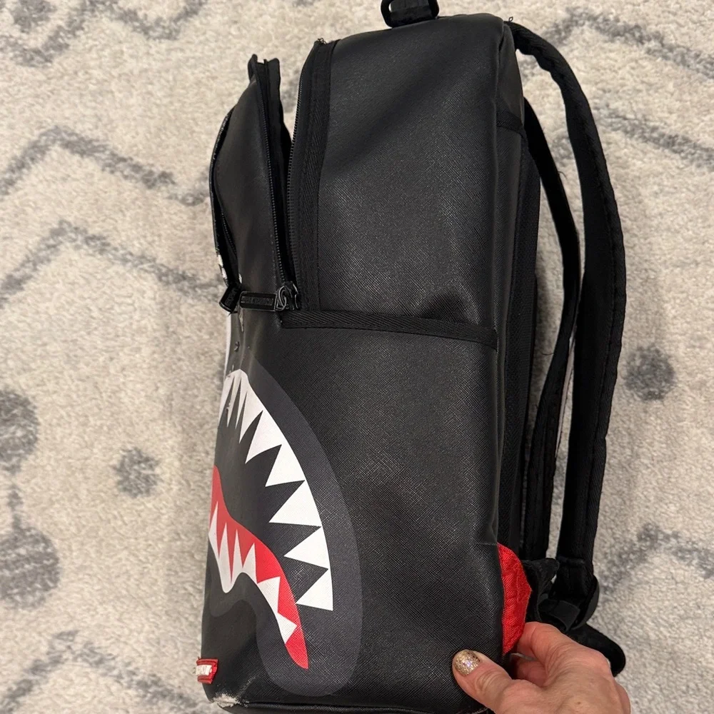 Sprayground Shark Central Inverted Split DLXSV Backpack